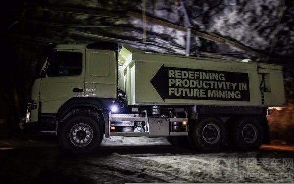 沃尔沃FMX无人驾驶卡车矿井测试细节披露