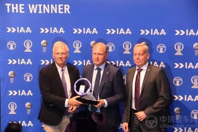 斯堪尼亚全新卡车获 2017国际年度卡车大奖