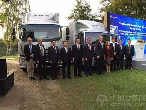 欧马可智慧科技超级卡车全球上市